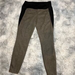 Zac & Rachel Black and Charcoal/Brown Leggings